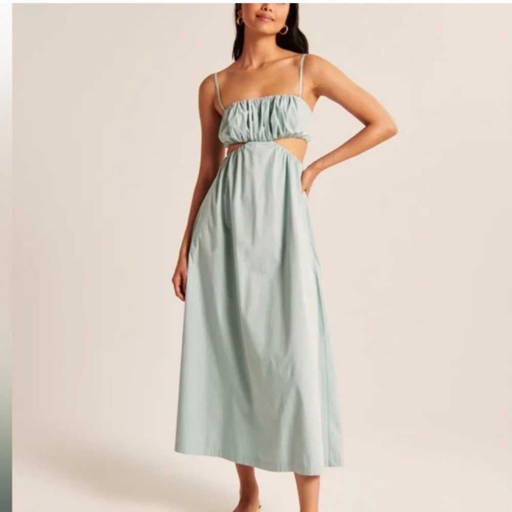 Abercrombie & Fitch Bubble Top-Cut Dress
